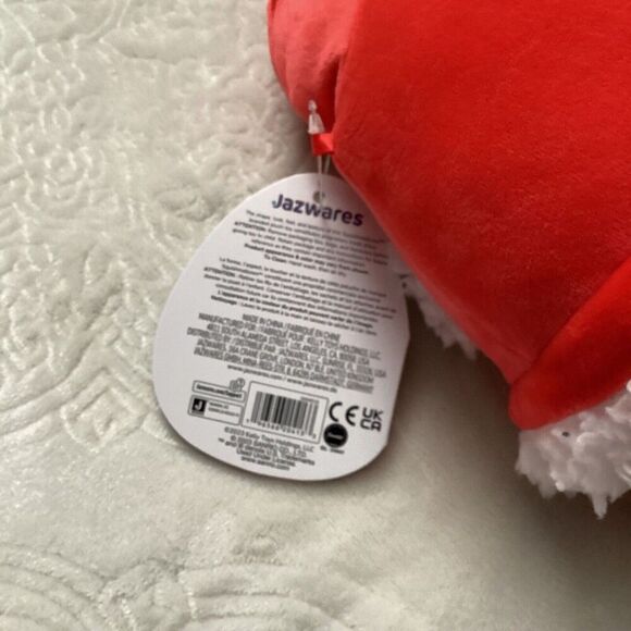 Squishmallow Hello Kitty My Melody Christmas Plush 6.5" New Soft Stuffed Gingham - Picture 4 of 4